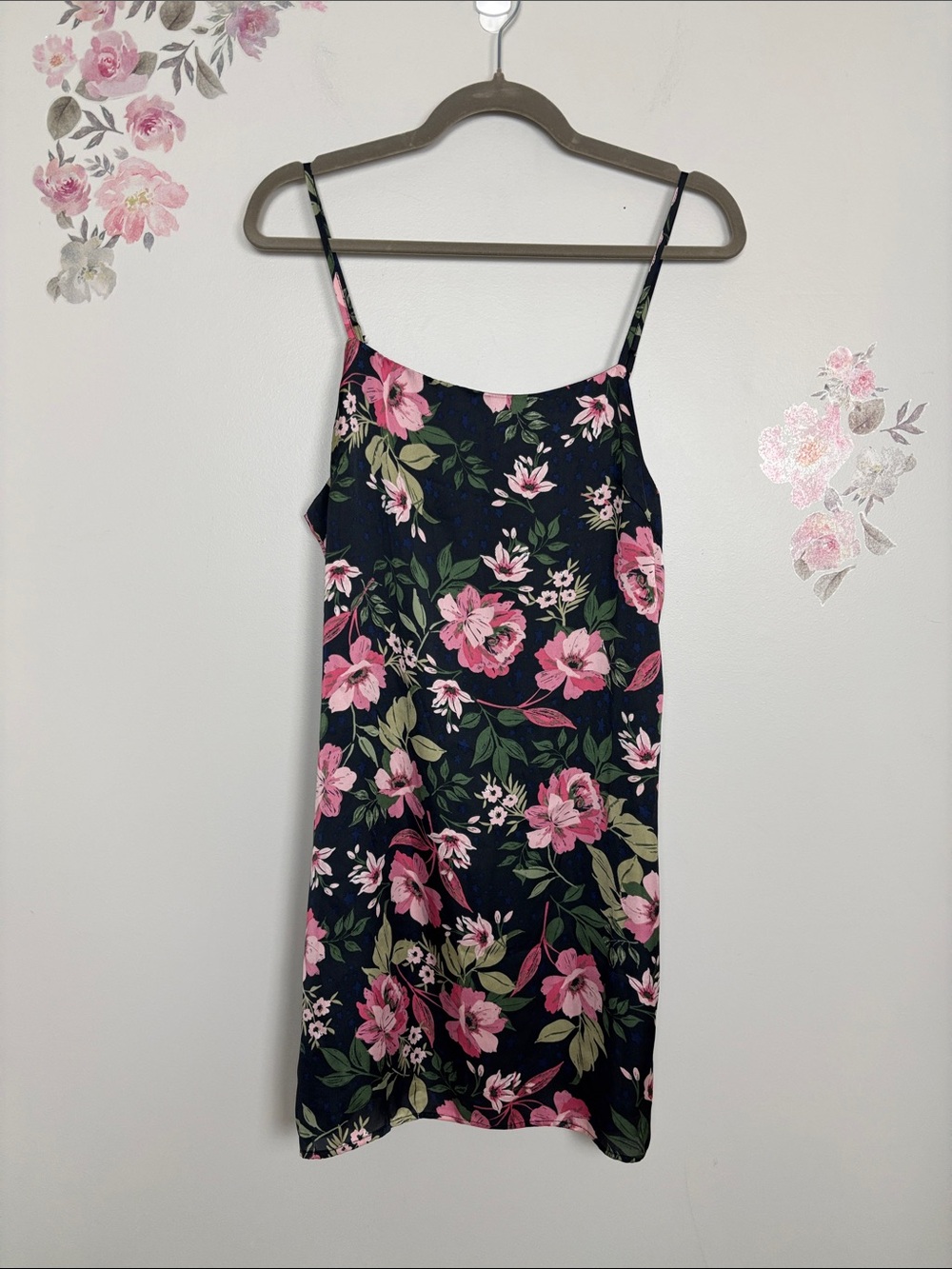 Dress Forum LA Floral Slip Dress - M